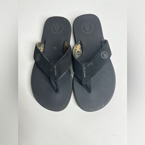 Volcom VOCATION SANDAL - BLACK GREY Size 9 See Description